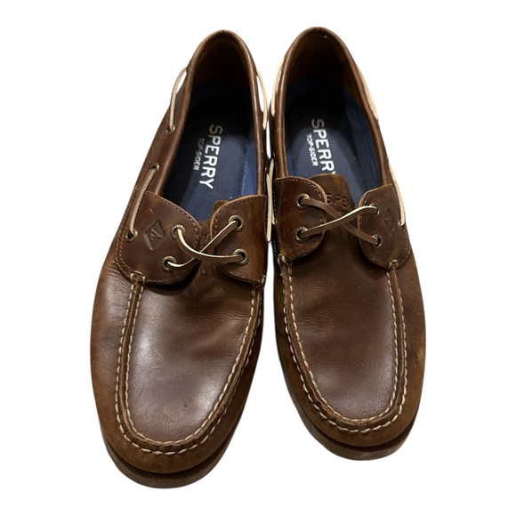 Sperry Other - Sperry Men's Brown Leather Boat Shoes Size 11